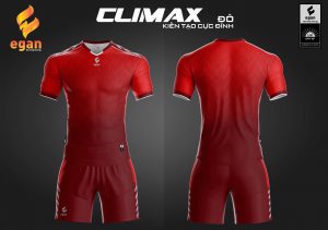 Áo bóng đá Egan Climax màu đỏ năm 2020
