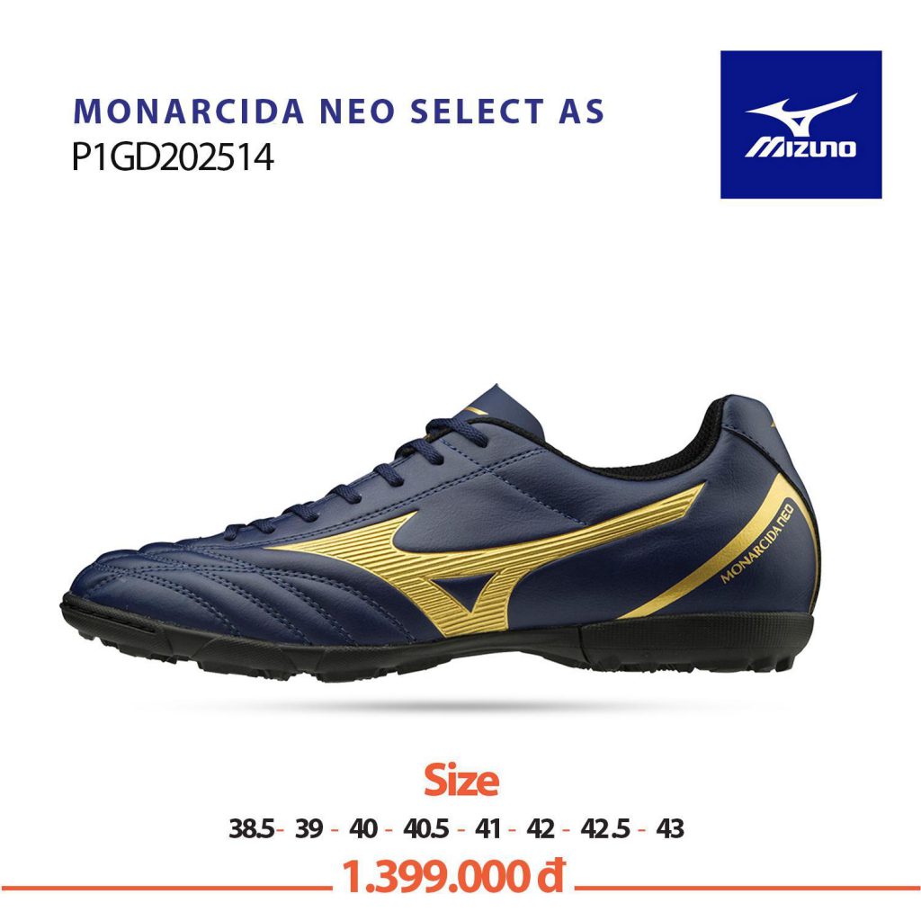 Giày bóng đá Mizuno Monarcida Neo P1GD202514 chính hãng