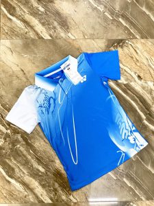 Áo cầu lông nam nữ Yonex Y2 màu xanh dương năm 2020