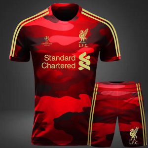 Áo bóng đá CLB Liverpool rằn ri đỏ năm 2020