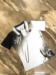 Áo cầu lông nam nữ  Yonex Y2 màu trắng năm 2020