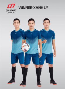 Áo bóng đá CP Winner màu xanh dương năm 2020