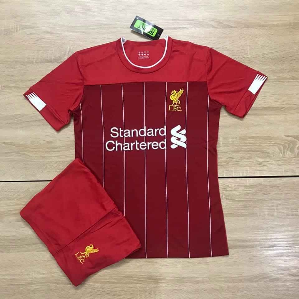 Áo bóng đá CLB Liverpool màu đỏ sẫm mới nhất 2020