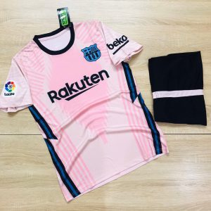 Áo bóng đá đội tuyển Barca màu hồng mới nhất 2020