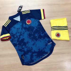 Áo bóng đá đội tuyển Colombia màu xanh đậm mới nhất năm 2020