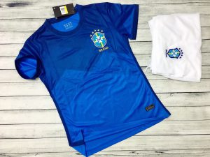 Áo bóng đá đội tuyển Brasil màu xanh dương mới nhất 2020