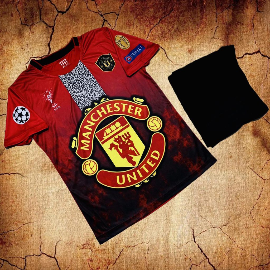 Áo bóng đá CLB Man United màu đỏ big logo mới nhất 2020