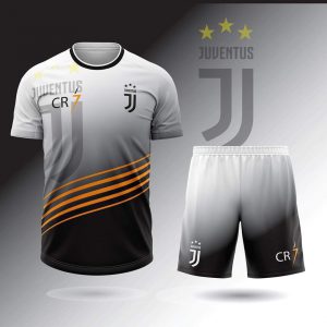 Áo bóng đá CLB Juventus màu đen xám mới nhất năm 2020