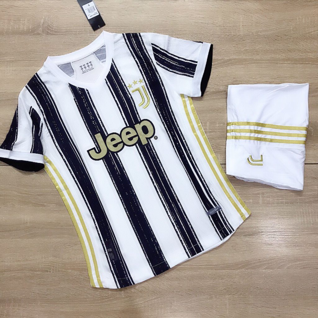 Áo bóng đá CLB Juventus sọc kẻ truyền thống mùa 2020-2021
