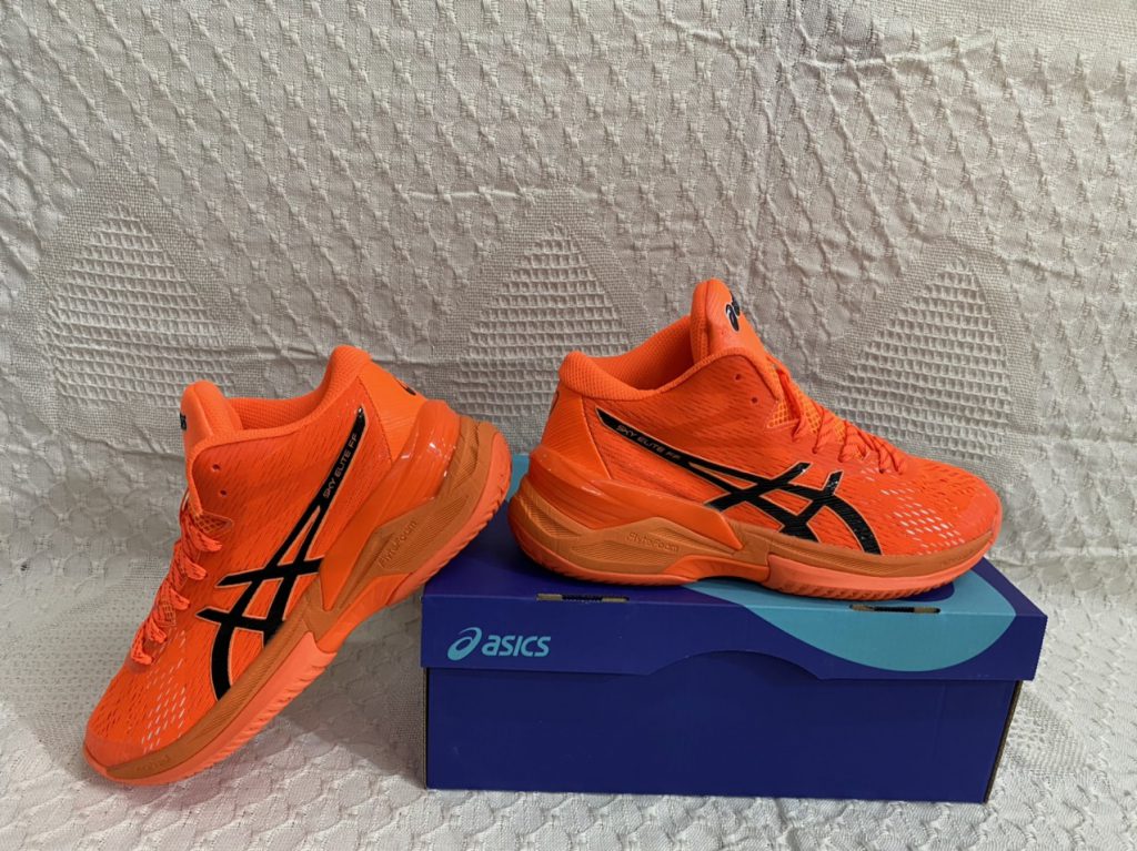 Giày bóng chuyền Asics mã 898 màu cam