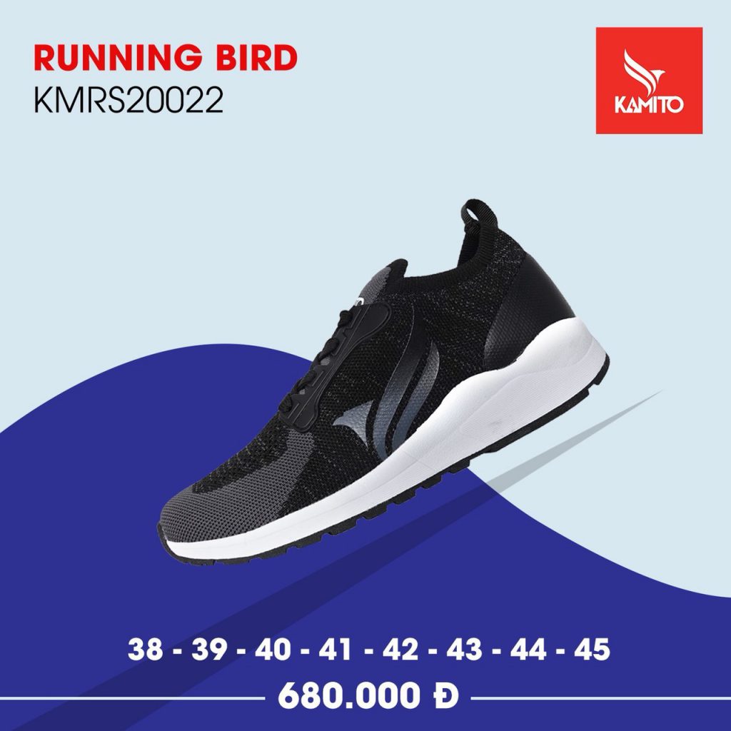 Giày chạy bộ thể thao Kamito Running Bird mã KMRS20022