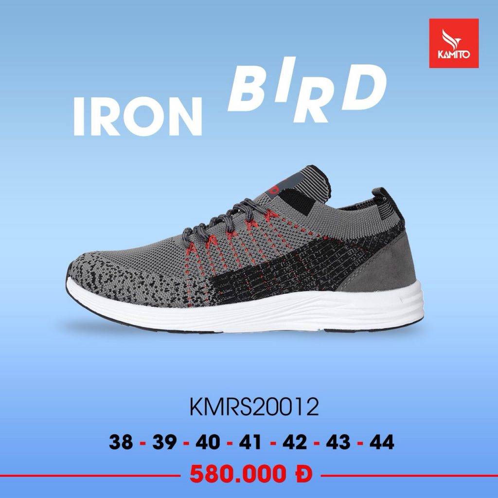 Giày chạy bộ thể thao Kamito Iron Bird mã KMRS20012