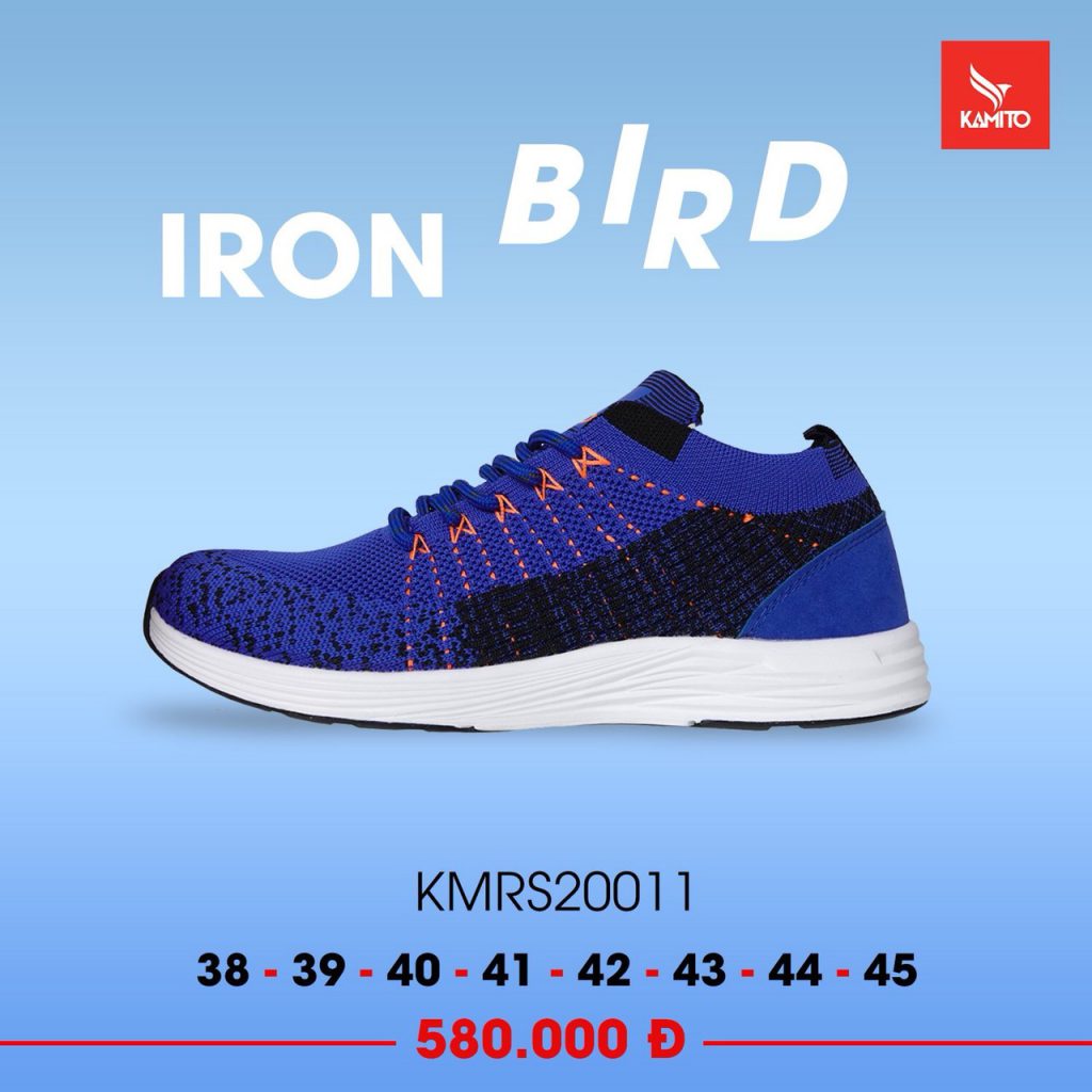 Giày chạy bộ thể thao Kamito Iron Bird mã KMRS20011