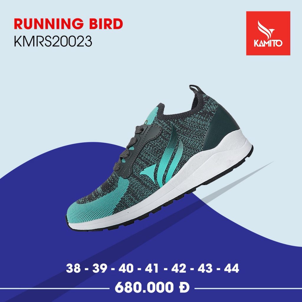 Giày chạy bộ thể thao Kamito Running Bird mã KMRS20023
