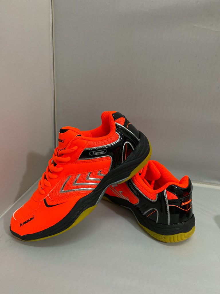 Giày cầu lông bóng chuyền kawasaki K2101 ánh cam