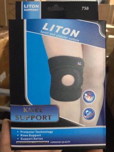 Bảo vệ đầu gối bóng chuyền Liton chính hãng 758