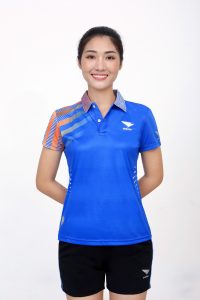 Áo cầu lông, áo bóng chuyền hơi Hiwing W3 Nữ Đẹp nhất 2023- Xanh Dương