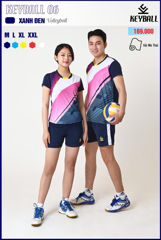 Áo bóng chuyền Nam Hiwing K6 Keyball – Màu Xanh Đen