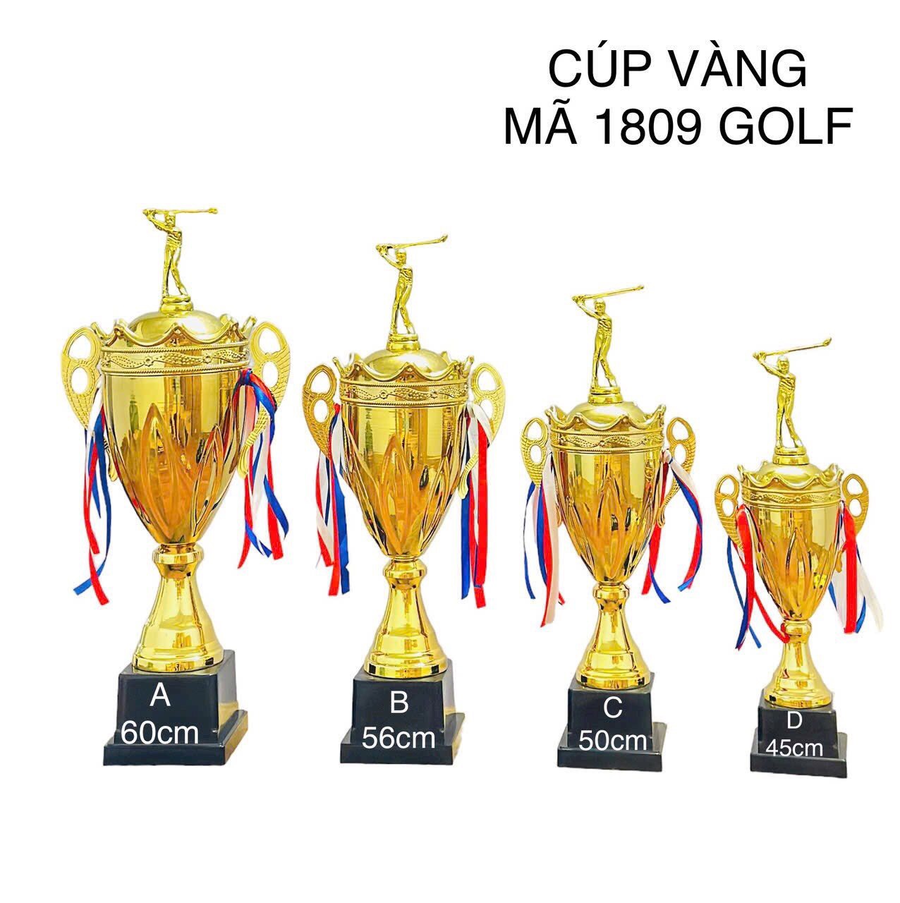 Cúp Golf Vàng 1809G