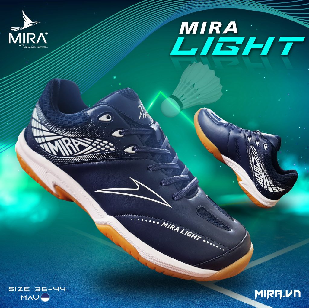 Giày bóng chuyền Mira LIGHT – Xanh Than