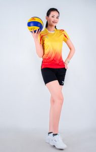 Áo bóng chuyền Nữ Hiwing Super 1 màu Vàng