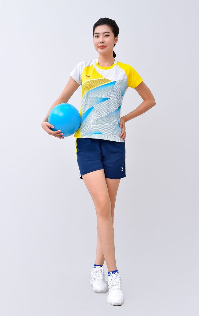 Áo bóng chuyền Nữ Hiwing H12 màu Trắng